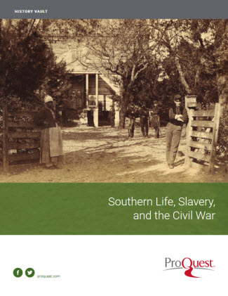 Southern Life, Slavery and the Civil War